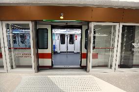 TÜRKIYE-ISTANBUL-NEW METRO LINE-CHINA-MADE-TRAINS