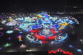 Ice and snow festival in Harbin