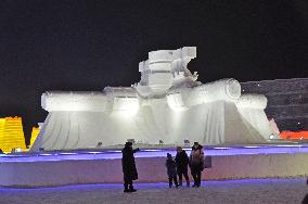 Ice and snow festival in Harbin