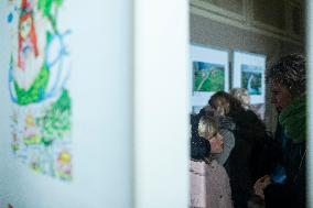 SLOVENIA-LJUBLJANA-CHINA-THEMED CHILDEREN'S ART EXHIBITION