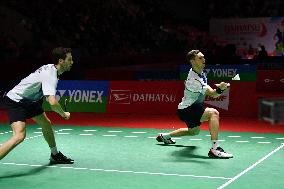 (SP)INDONESIA-JAKARTA-BADMINTON-INDONESIA MASTERS 2023-MEN'S DOUBLES