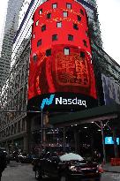 U.S.-NEW YORK-NASDAQ-CHINESE NEW YEAR-OPENING BELL CEREMONY
