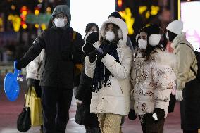Cold wave in China