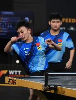 (SP)QATAR-DOHA-TABLE TENNIS-WTT FEEDER DOHA 2023-MEN'S DOUBLES