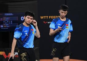 (SP)QATAR-DOHA-TABLE TENNIS-WTT FEEDER DOHA 2023-MEN'S DOUBLES