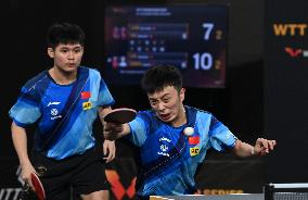 (SP)QATAR-DOHA-TABLE TENNIS-WTT FEEDER DOHA 2023-MEN'S DOUBLES