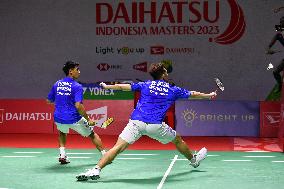 (SP)INDONESIA-JAKARTA-BADMINTON-INDONESIA MASTERS 2023-MEN'S DOUBLES