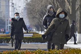 Scene in Pyongyang