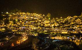 #CHINA-SPRING FESTIVAL HOLIDAY-AERIAL VIEW (CN)