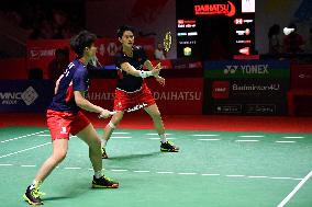(SP)INDONESIA-JAKARTA-BADMINTON-INDONESIA MASTERS 2023-WOMEN'S DOUBLES-SECOND ROUND