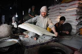 AFGHANISTAN-BALKH-DAILY LIFE-NAAN BAKERY