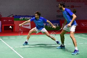 (SP)INDONESIA-JAKARTA-BADMINTON-INDONESIA MASTERS 2023-MEN'S DOUBLES-SECOND ROUND