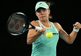 (SP)AUSTRALIA-MELBOURNE-TENNIS-AUSTRALIAN OPEN-WOMEN'S SINGLES-SEMIFINAL
