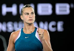 (SP)AUSTRALIA-MELBOURNE-TENNIS-AUSTRALIAN OPEN-WOMEN'S SINGLES-SEMIFINAL