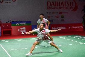 (SP)INDONESIA-JAKARTA-BADMINTON-INDONESIA MASTERS 2023-MIXED DOUBLES-SECOND ROUND