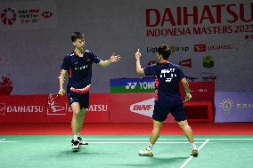 (SP)INDONESIA-JAKARTA-BADMINTON-INDONESIA MASTERS 2023-MIXED DOUBLES-SECOND ROUND