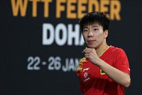 (SP)QATAR-DOHA-TABLE TENNIS-WTT FEEDER DOHA 2023-MEN'S SINGLES