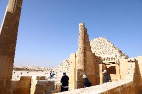 EGYPT-SAQQARA-STEP PYRAMID-TOURISM