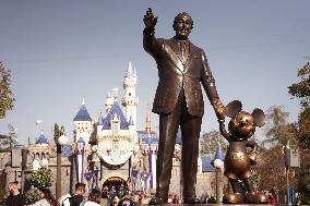 U.S.-CALIFORNIA-ANAHEIM-DISNEYLAND RESORT-DISNEY-100TH ANNIVERSARY