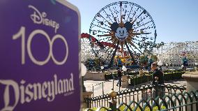 U.S.-CALIFORNIA-ANAHEIM-DISNEYLAND RESORT-DISNEY-100TH ANNIVERSARY