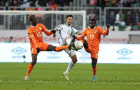 (SP)ALGERIA-ALGIERS-FOOTBALL-AFRICAN NATIONS CHAMPIONSHIP-QUARTERFINAL-ALGERIA VS COTE D'IVOIRE