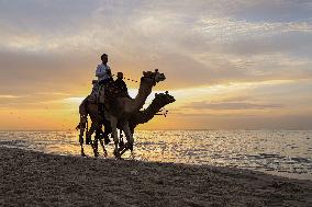 MIDEAST-GAZA CITY-DAILY LIFE