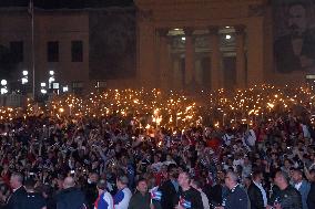 CUBA-HAVANA-JOSE MARTI-ANNIVERSARY-COMMEMORATION