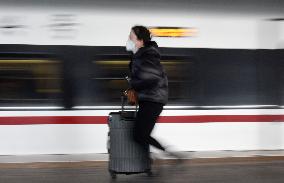 CHINA-ANHUI-FUYANG-RAILWAY STATIONS (CN)