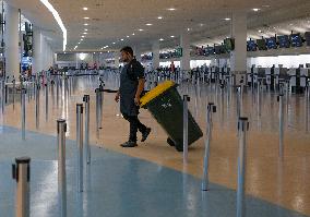 NEW ZEALAND-AUCKLAND-FLOODING-AIRPORT