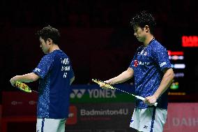 (SP)INDONESIA-JAKARTA-BADMINTON-INDONESIA MASTERS 2023-MEN'S DOUBLES-SEMIFINALS