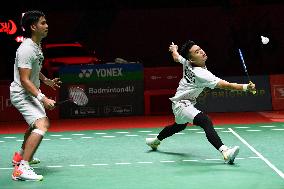 (SP)INDONESIA-JAKARTA-BADMINTON-INDONESIA MASTERS 2023-MEN'S DOUBLES-SEMIFINALS