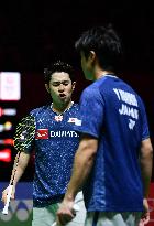 (SP)INDONESIA-JAKARTA-BADMINTON-INDONESIA MASTERS 2023-MEN'S DOUBLES-SEMIFINALS