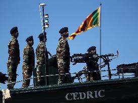 SRI LANKA-COLOMBO-INDEPENDENCE DAY-REHEARSAL