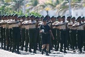 SRI LANKA-COLOMBO-INDEPENDENCE DAY-REHEARSAL