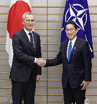 NATO chief in Japan