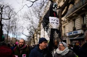 FRANCE-PARIS-PENSION REFORMS-PROTEST
