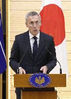 Meeting between Japan PM and NATO chief