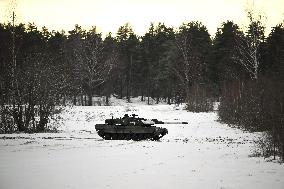 The Main Battle Tank Leopard 2A6 of The Finnish Defence Forces