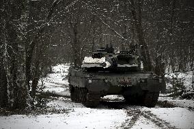 The Main Battle Tank Leopard 2A6 of The Finnish Defence Forces