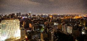 SOUTH AFRICA-JOHANNESBURG-NIGHT VIEW