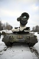 The Main Battle Tank Leopard 2A6 of The Finnish Defence Forces