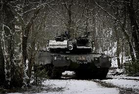 The Main Battle Tank Leopard 2A6 of The Finnish Defence Forces