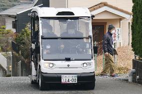Self-driving transportation service in Japan