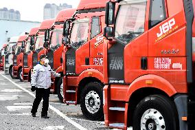 CHINA-CHANGCHUN-TRUCK MAKER-FAW JIEFANG-PRODUCTION (CN)