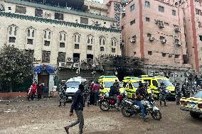 EGYPT-CAIRO-HOSPITAL-FIRE