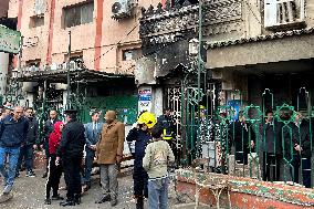 EGYPT-CAIRO-HOSPITAL-FIRE