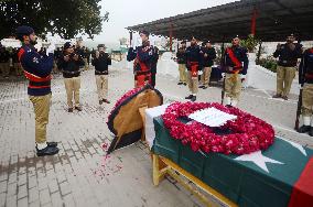 PAKISTAN-PESHAWAR-BLAST-POLICEMAN FUNERAL