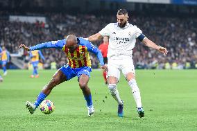 (SP)SPAIN-MADRID-FOOTBALL-SPANISH LEAGUE-REAL MADRID VS VALENCIA CF