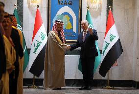 IRAQ-BAGHDAD-SAUDI FOREIGN MINISTER-VISIT