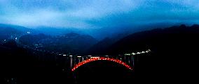 CHINA-GUIZHOU-ZUNYI-DAFAQU GRAND BRIDGE (CN)